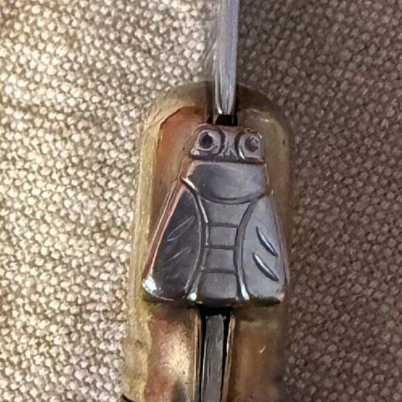 Jean Dubost laguiole steak knives Vintage Very Rare Brass - Picture 9 of 9